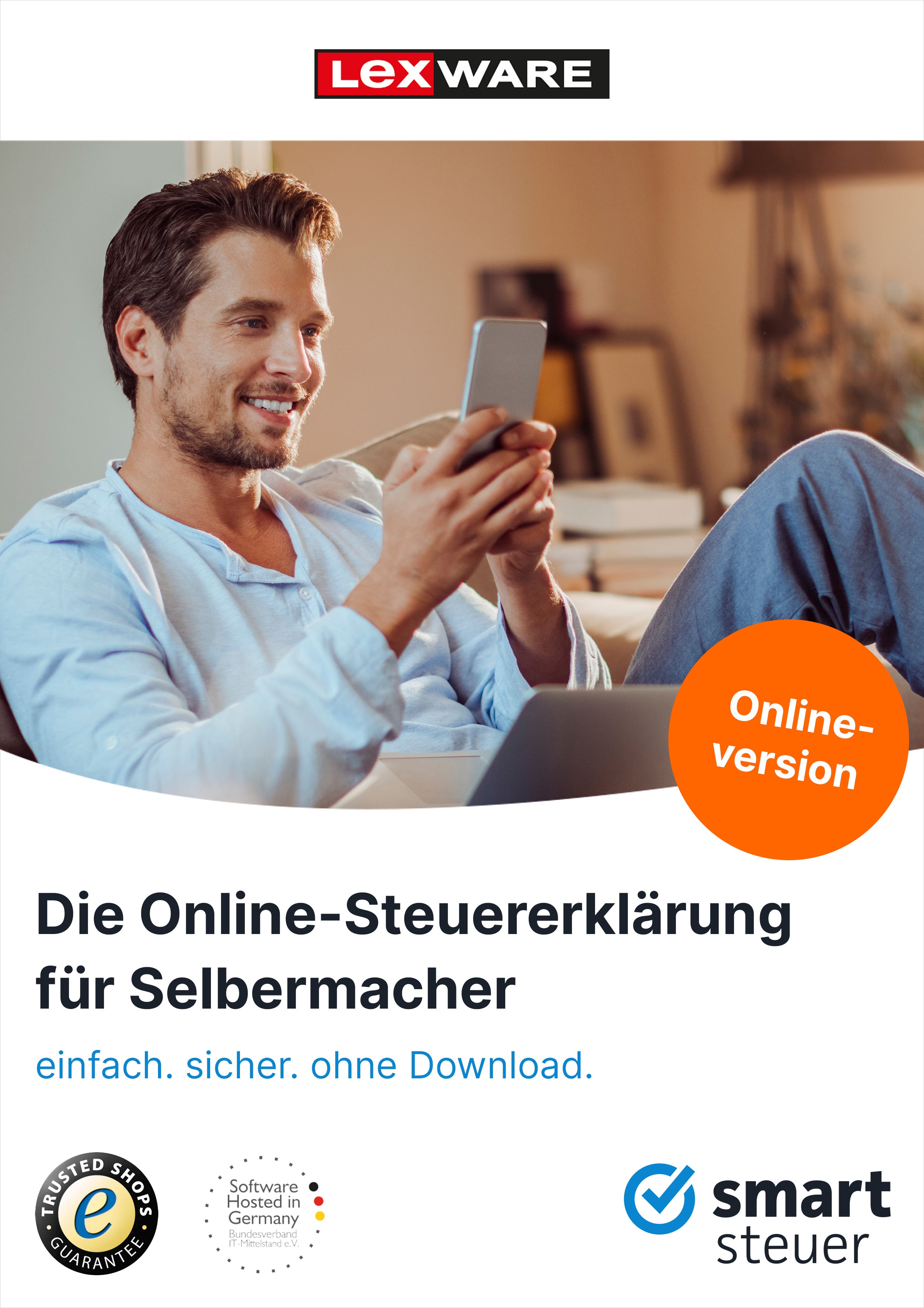 Lexware smartsteuer 2024 - Steuersoftware für das Jahr 2024 Retour d'impôts 1 licence(s) 1 année(s)
