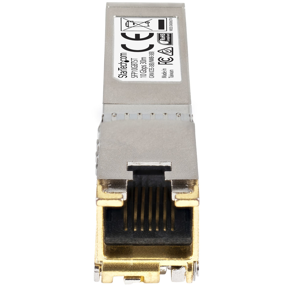 StarTech.com Module SFP+ RJ45 Compatible 10GBASE-T 10Gbps Cuivre 30m
