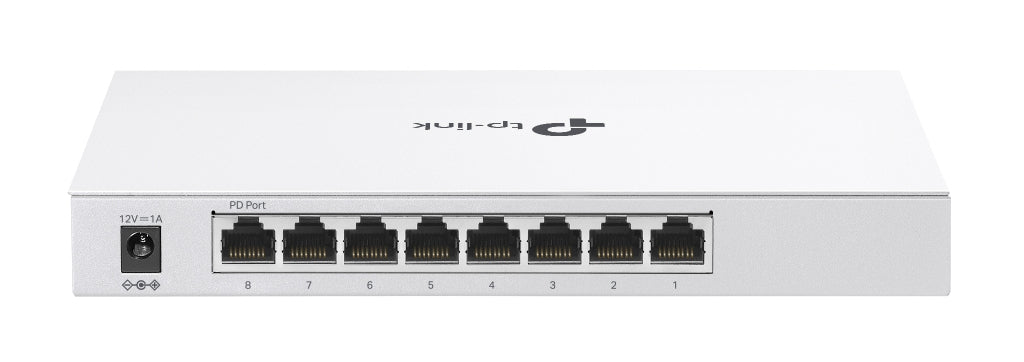 TP-Link Festa FS308G Switch Gigabit Ethernet Géré L2/L2+ PoE, 8 Ports RJ-45, Blanc