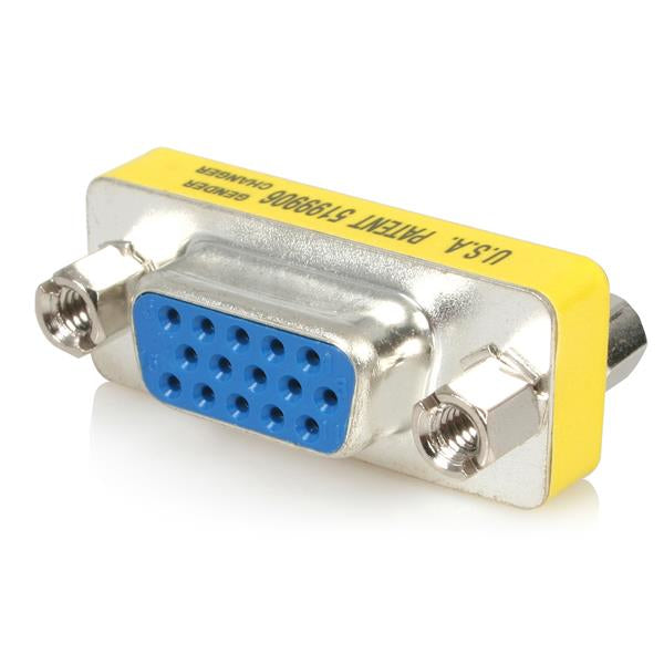 StarTech.com Changeur de genre VGA HD15 slim - Adaptateur VGA vers VGA - F/F