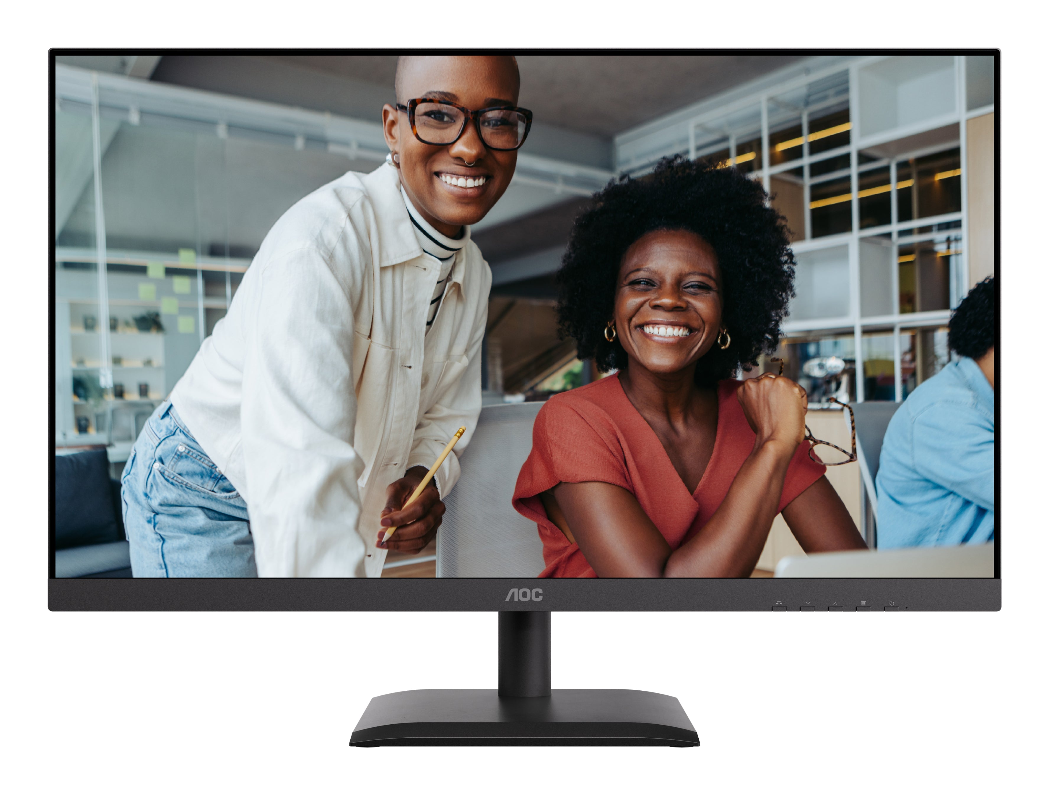 AOC E4 U27E4CV écran plat de PC 68,6 cm (27") 3840 x 2160 pixels 4K Ultra HD LED Noir
