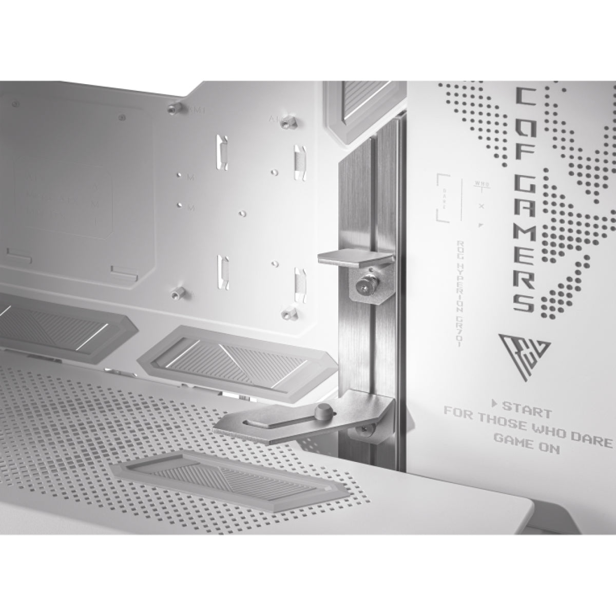 ASUS ROG GR701 Hyperion White Tower Blanc