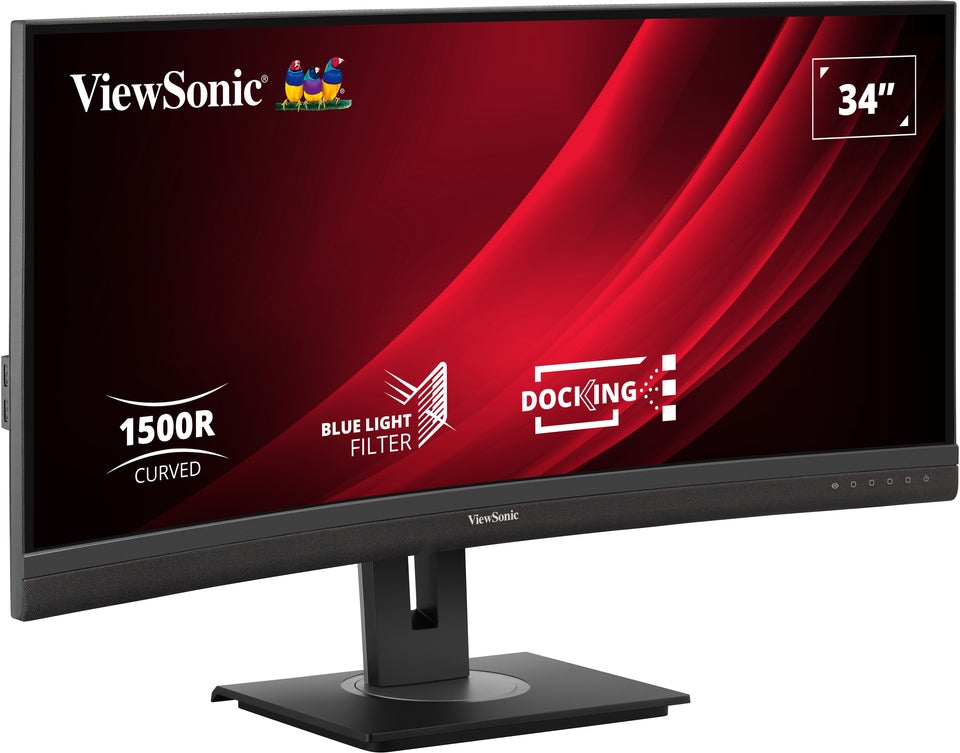 Viewsonic VG3456C écran plat de PC 86,4 cm (34") 3440 x 1440 pixels UltraWide Quad HD LED Noir
