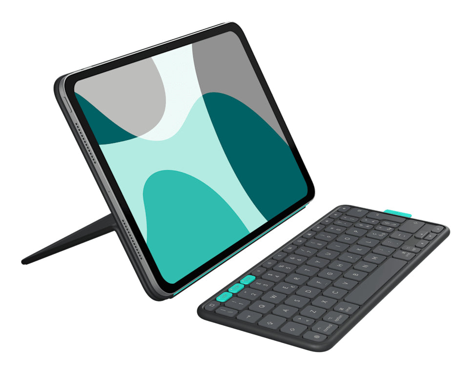 Logitech Flip Folio Tastatur og folio-kasse Trådløs Nordisk (dansk/finsk/norsk/svensk)