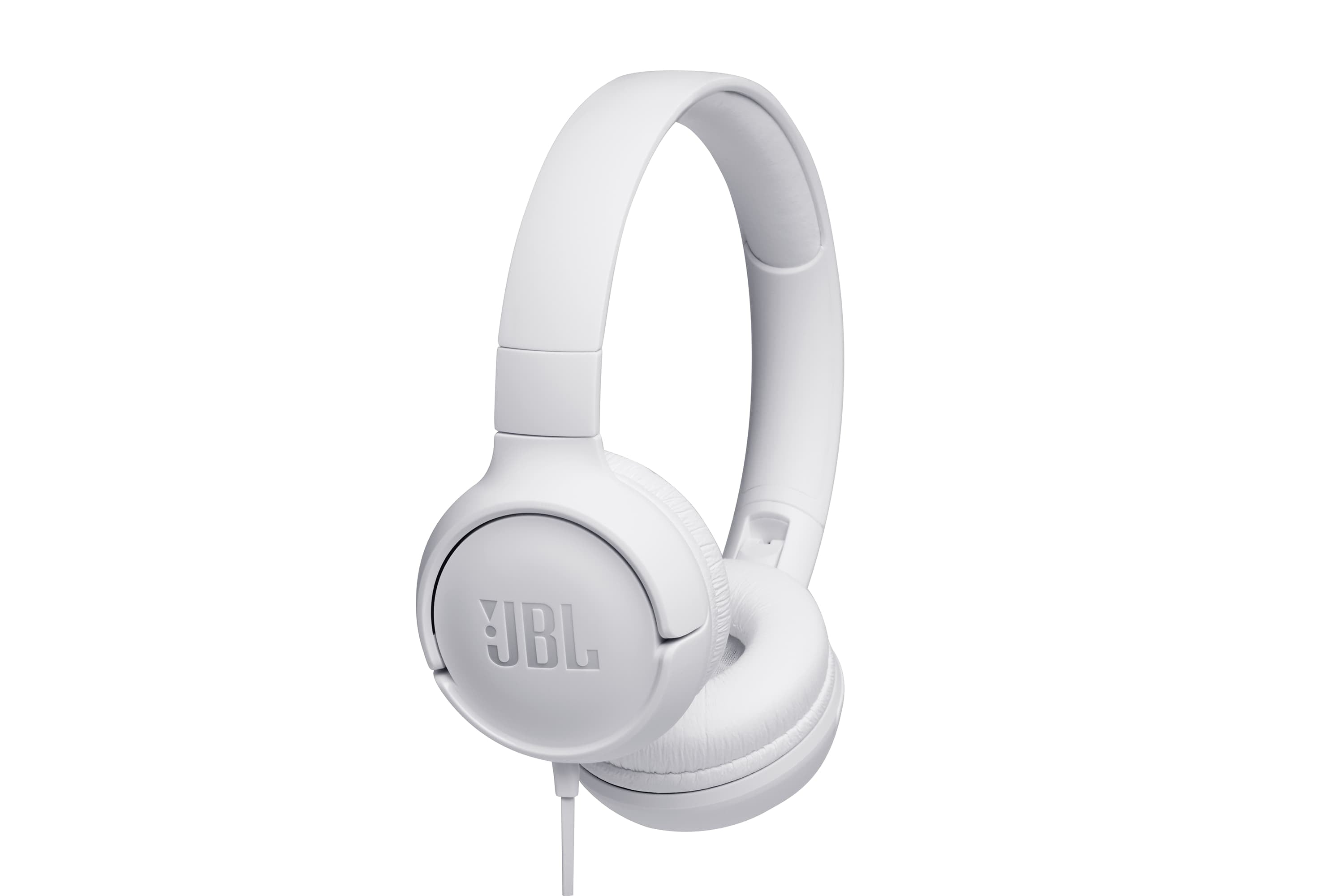 JBL Tune 500 Casque Avec fil Arceau Appels/Musique Blanc