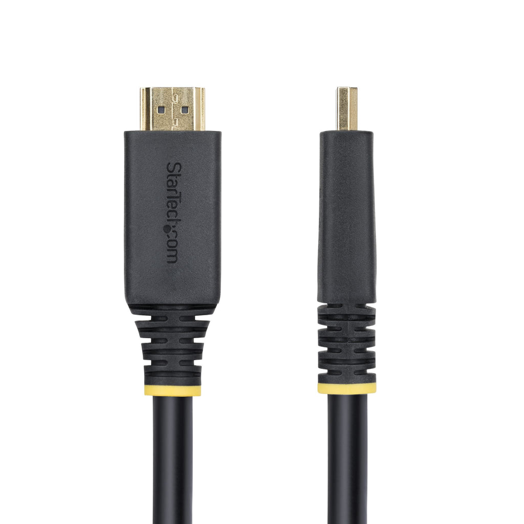 StarTech.com Câble HDMI Actif 10m 4K 60Hz 18Gbps HDR10 HDCP 2.2 ARC Gaine TPE