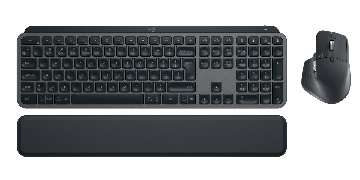 Logitech MX Keys Combo for Business, Ensemble Clavier et Souris Sans Fil, Layout US International