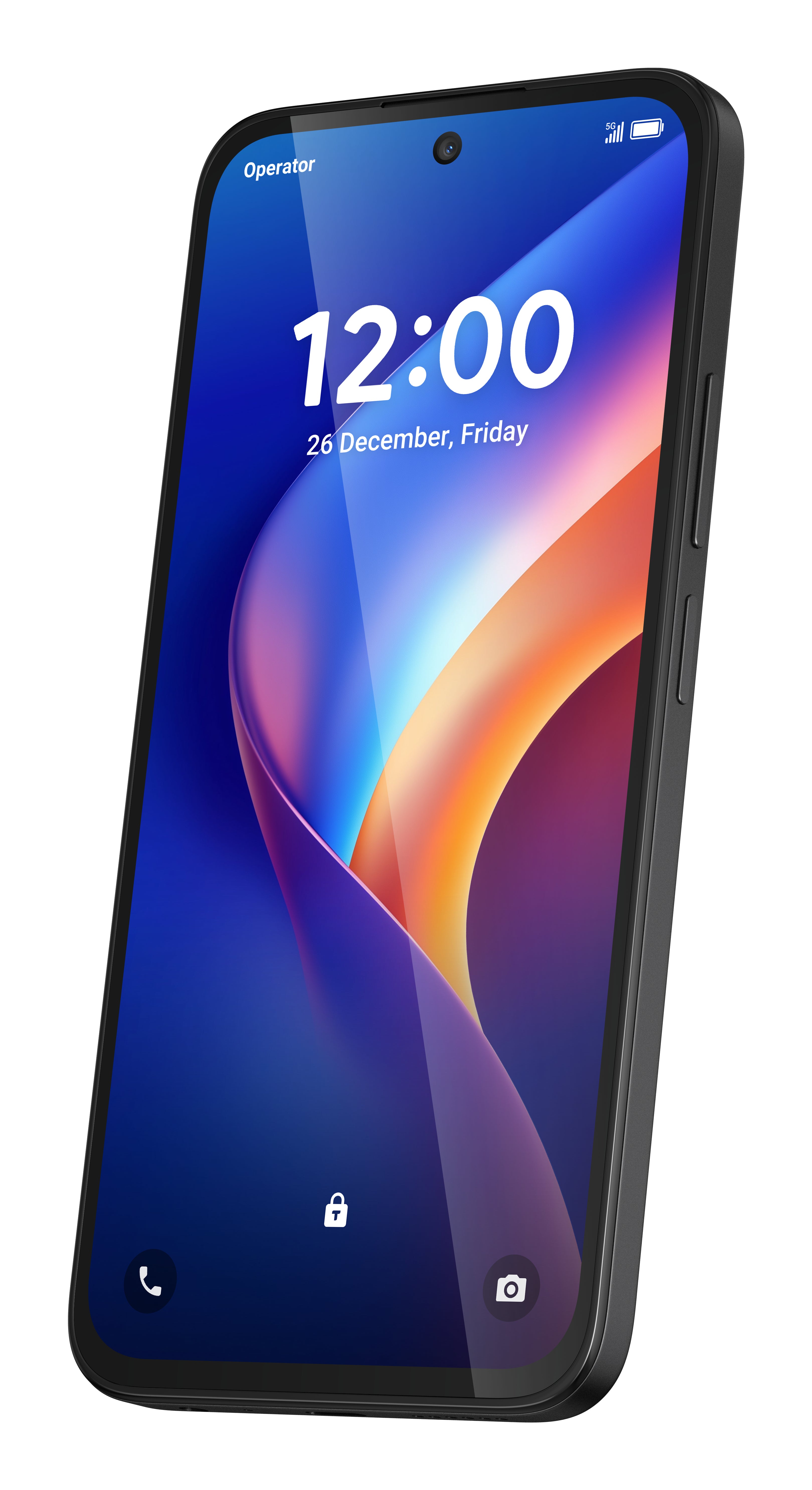 TCL K70 4G 17,3 cm (6.8") Double SIM hybride Android 16.0 USB Type-C 4 Go 128 Go 5200 mAh Bleu