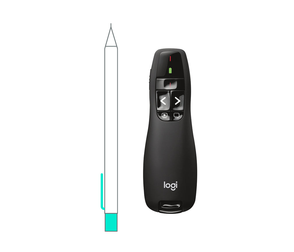 Logitech Wireless Presenter R400 Télécommande de Présentation Sans Fil