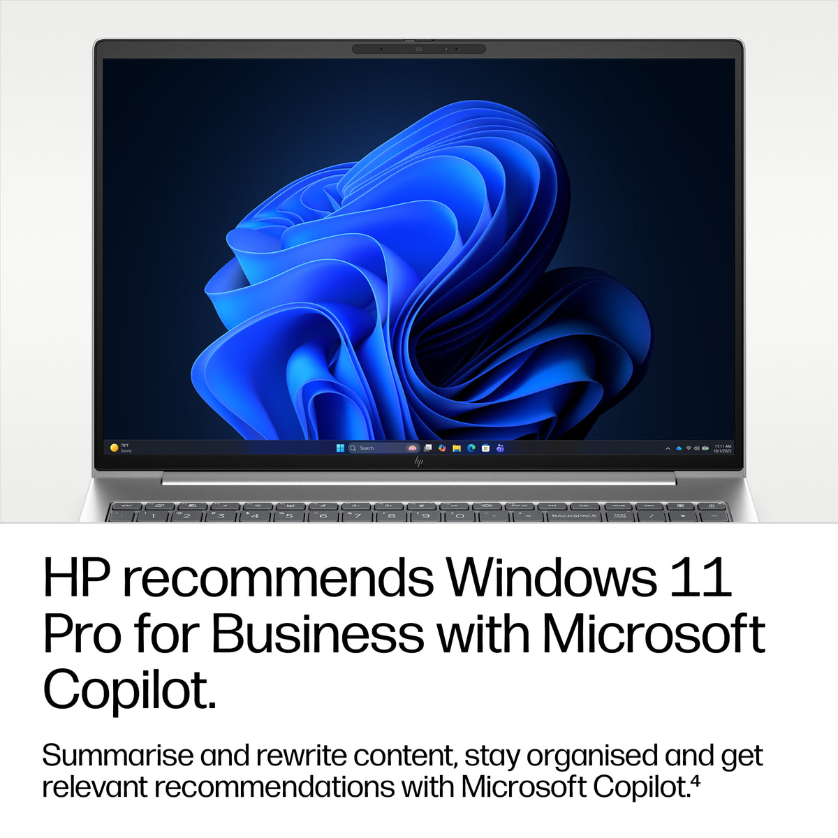 HP ProBook 4 G2i 16 AI Intel Core 5 320 16inch WUXGA AG LED UWVA UMA Webcam 32GB LPDDR5X 512GB SSD be+BT 3C Batt FPS W11
