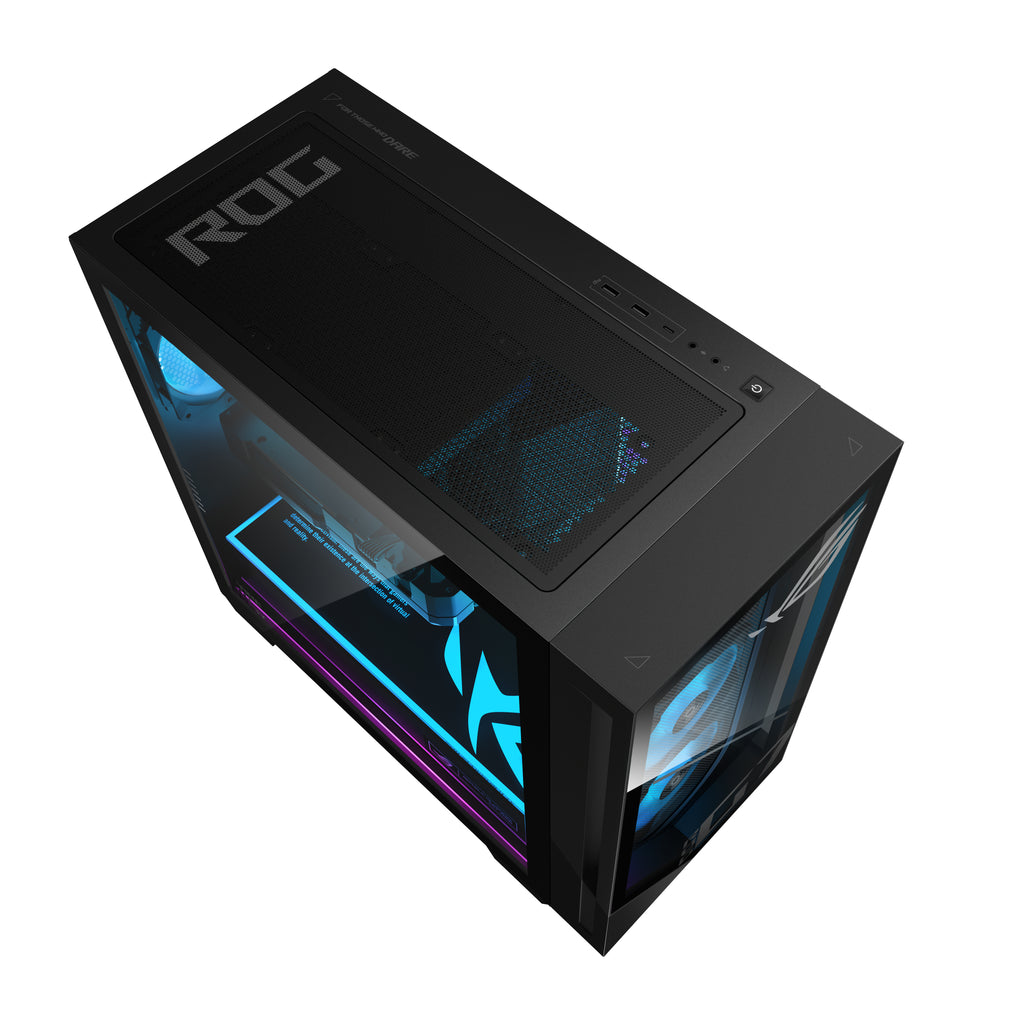 ASUS ASUS ROG G700 GM700TZ-R9800X064W AMD Ryzen™ 7 9800X3D 64 Go DDR5-SDRAM 1 To SSD NVIDIA GeForce RTX 5070 Windows 11 Home Tower PC Noir
