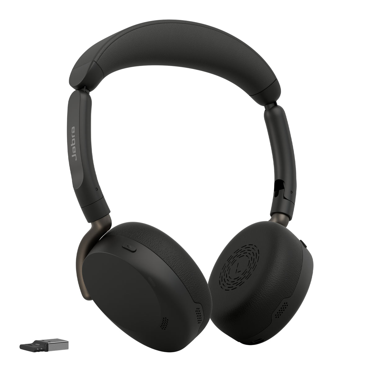 Jabra Evolve3 65 Flex Casque Sans fil Arceau Bureau/Centre d'appels USB Type-A Bluetooth Noir - vue 3