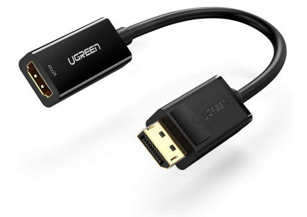 Ugreen 40363 câble vidéo et adaptateur 0,25 m DisplayPort HDMI Noir