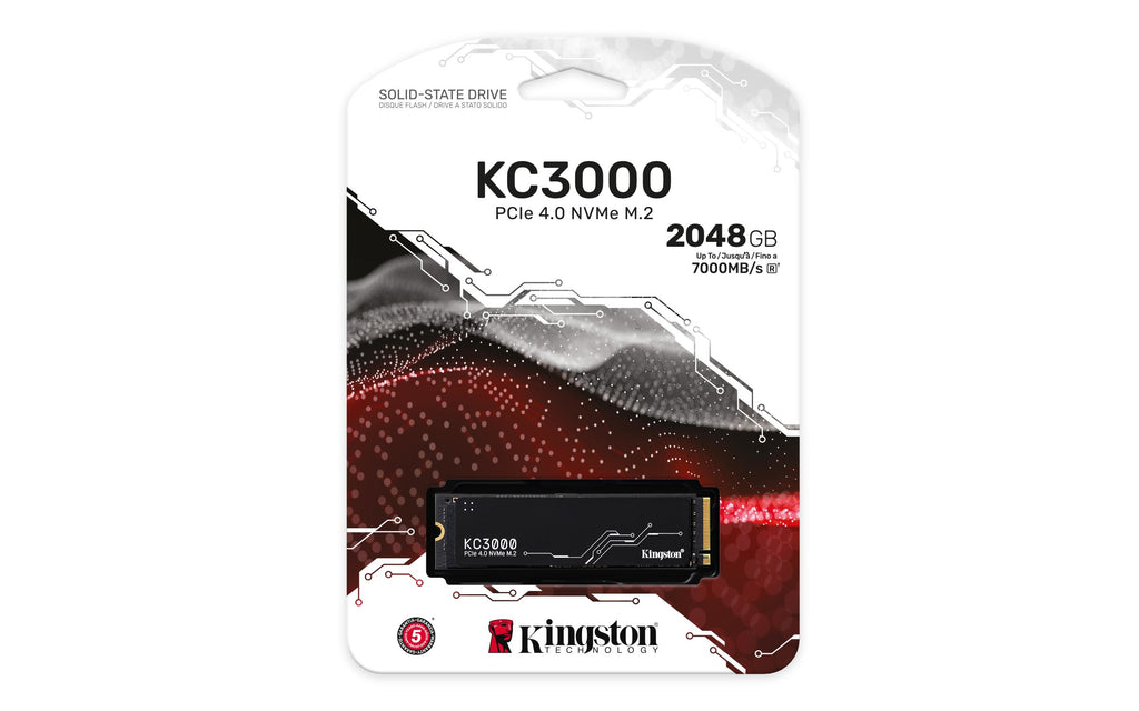 Kingston Technology KC3000 2 To M.2 2280 NVMe SSD PCIe 4.0
