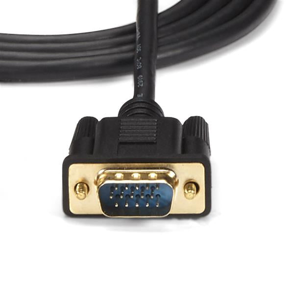StarTech.com Câble Adaptateur HDMI vers VGA 1,8m Convertisseur Actif HD15 M/M 1920x1200 1080p