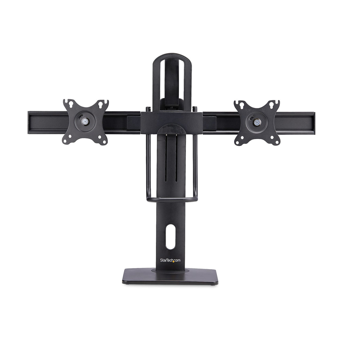 StarTech.com Support de Bureau pour Double Écrans 27 pouces, VESA 75x75/100x100, Réglage Hauteur Sans Outil