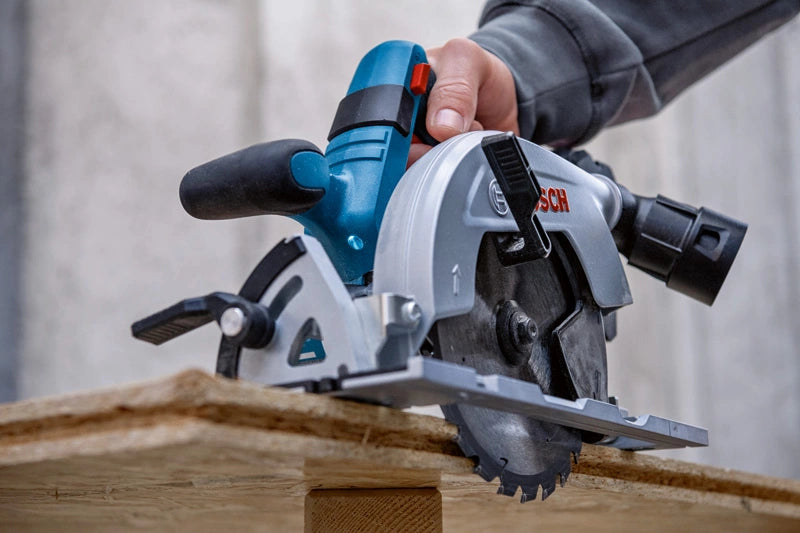 Bosch Bosch GKS 18V-57-2 L PROFESSIONAL 16,5 cm Noir, Bleu, Argent 5000 tr/min