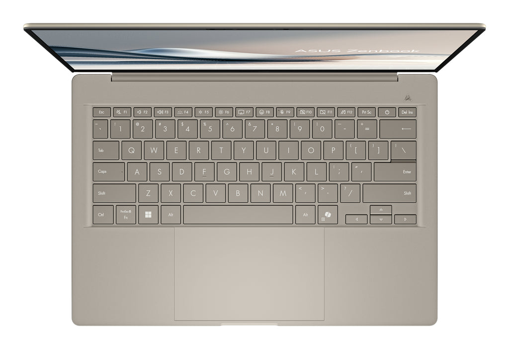 ASUS Zenbook A14 UX3407QA-X1P512 Copilot+ PC Snapdragon X1P-42-100 Ordinateur portable 35,6 cm (14") WUXGA 16 Go LPDDR5x-SDRAM 512 Go SSD Wi-Fi 6E (802.11ax) Windows 11 Home Beige