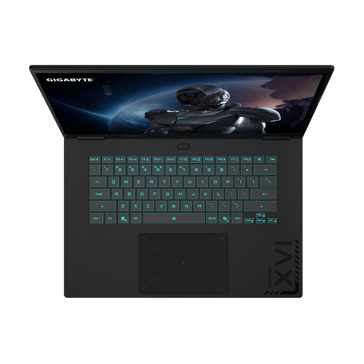 GIGABYTE GAMING A16 3WHK3DE894SH laptop AMD Ryzen™ 7 260 Ordinateur portable 40,6 cm (16") WUXGA 16 Go DDR5-SDRAM 1 To SSD NVIDIA GeForce RTX 5070 Wi-Fi 6E (802.11ax) Windows 11 Home Noir - vue 5
