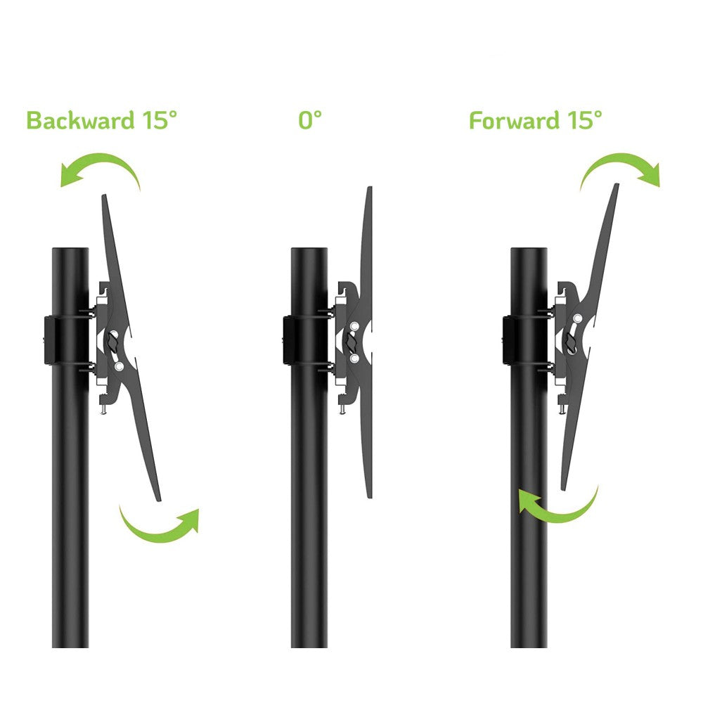 Support pour Téléviseur ICA-TR6 pour Écrans jusqu'à 165,1 cm (65") Noir