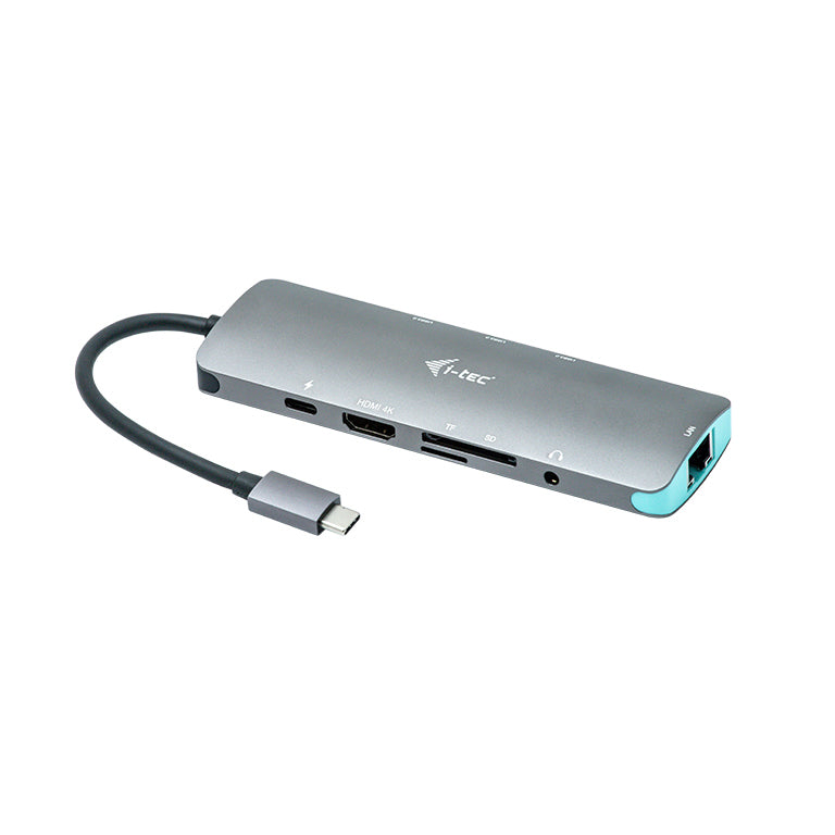 i-tec Metal USB-C Nano Docking Station 4K HDMI LAN Power Delivery 100W