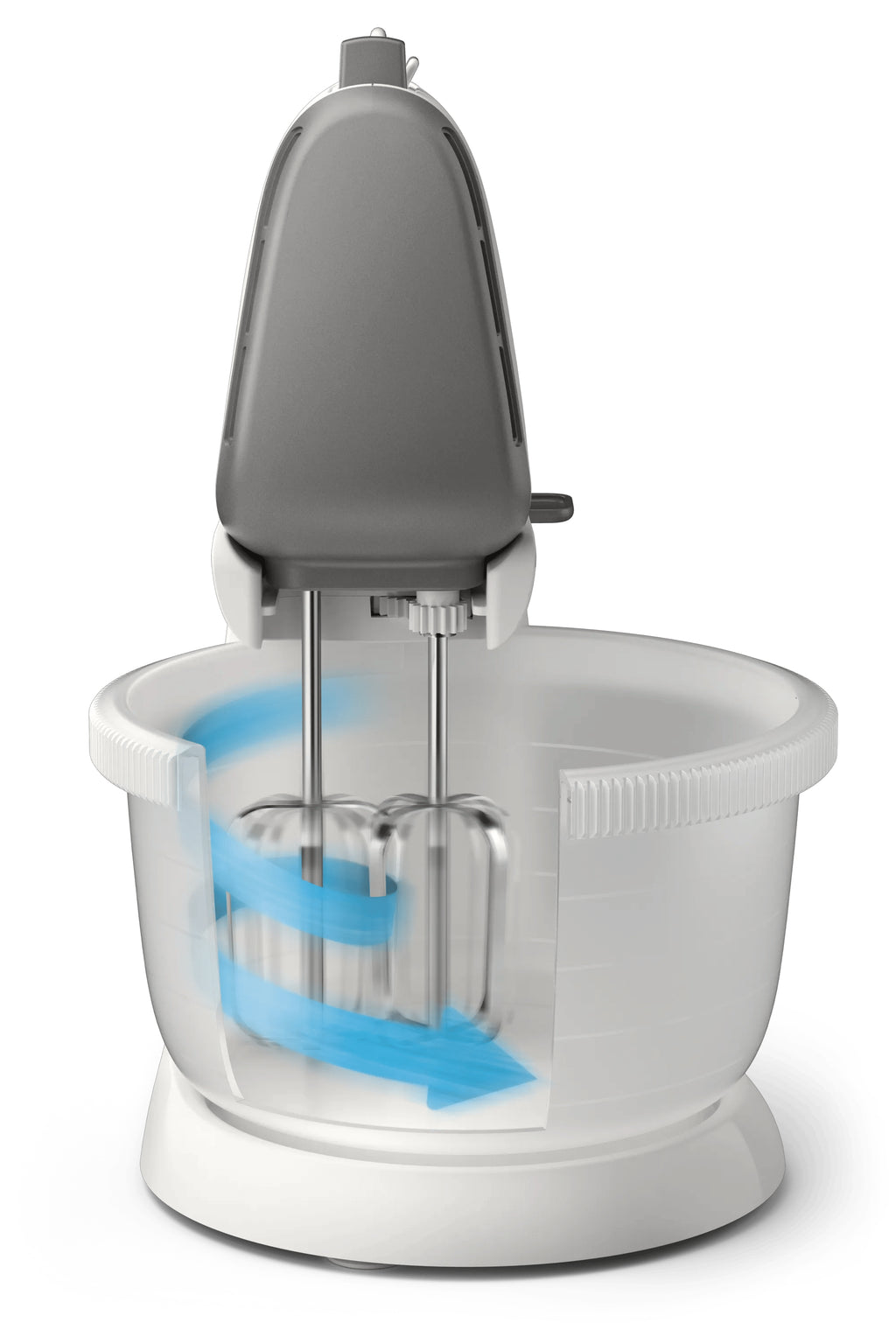 Philips 5000 series HR3745/00 Batteur 450W, 3 Litres, Blanc