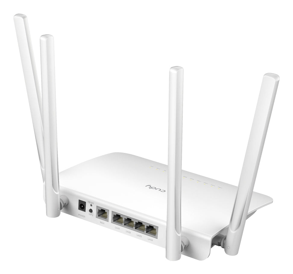 Cudy WR1300 routeur sans fil Gigabit Ethernet Bi-bande (2,4 GHz / 5 GHz) Blanc