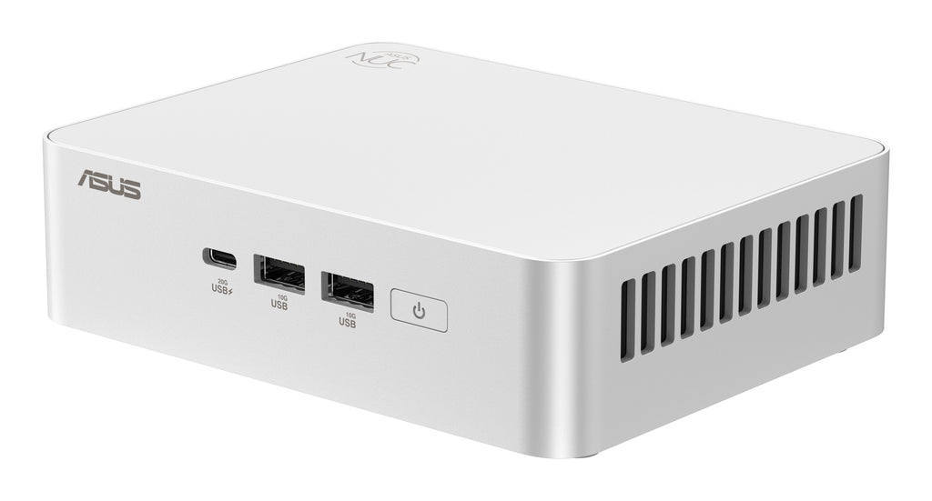ASUS NUC 15 Pro+ RNUC15CRSU700002 Mini PC Barebone, Argent, 255H