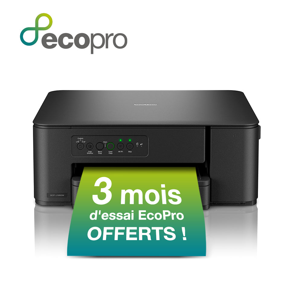 Brother DCP-J1260W Imprimante à jet d'encre compacte sans fil 3-en-1