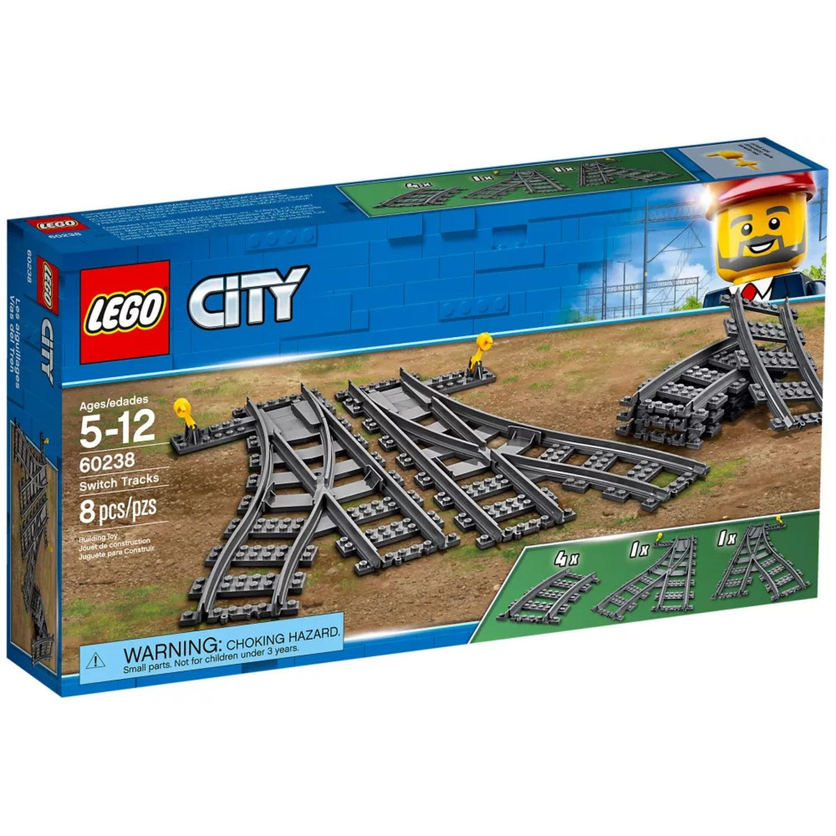 LEGO City Les aiguillages 60238