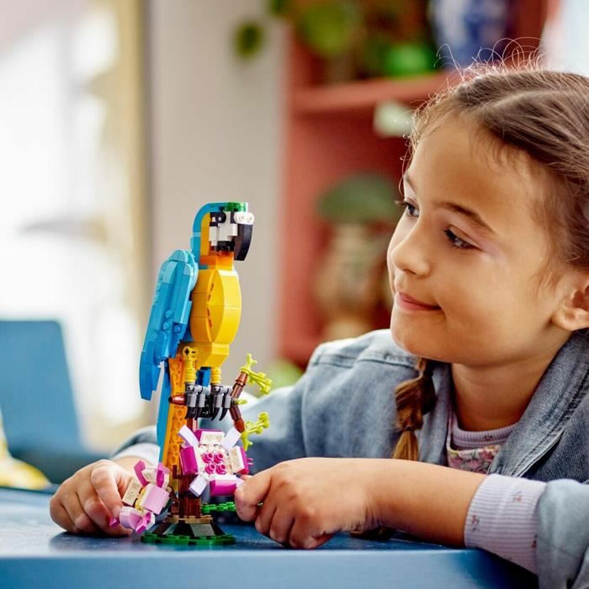 Jeu de construction Lego Creator 31136 Perroquet exotique avec grenouille et poisson 3-en-1 253 pièces