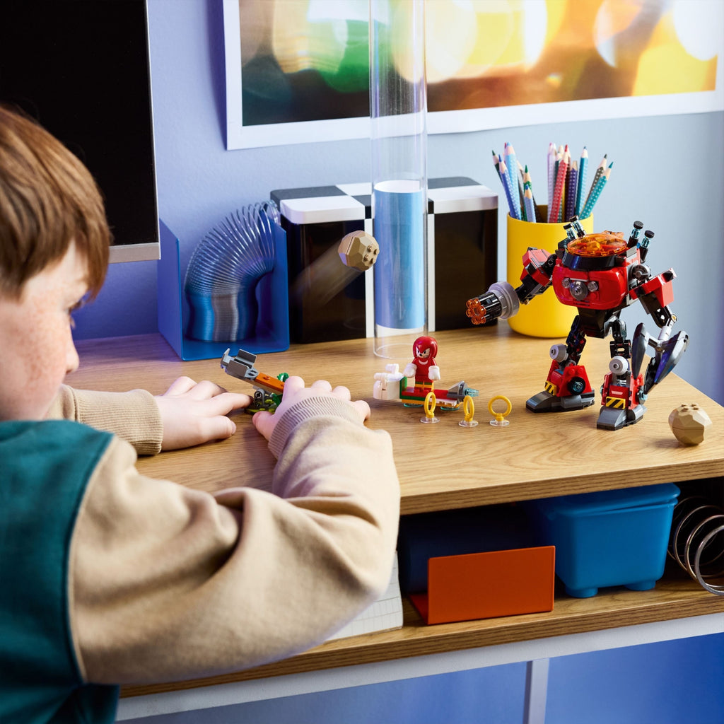 LEGO Sonic Knuckles contre l’Egg Crusher de Dr. Eggman 77005