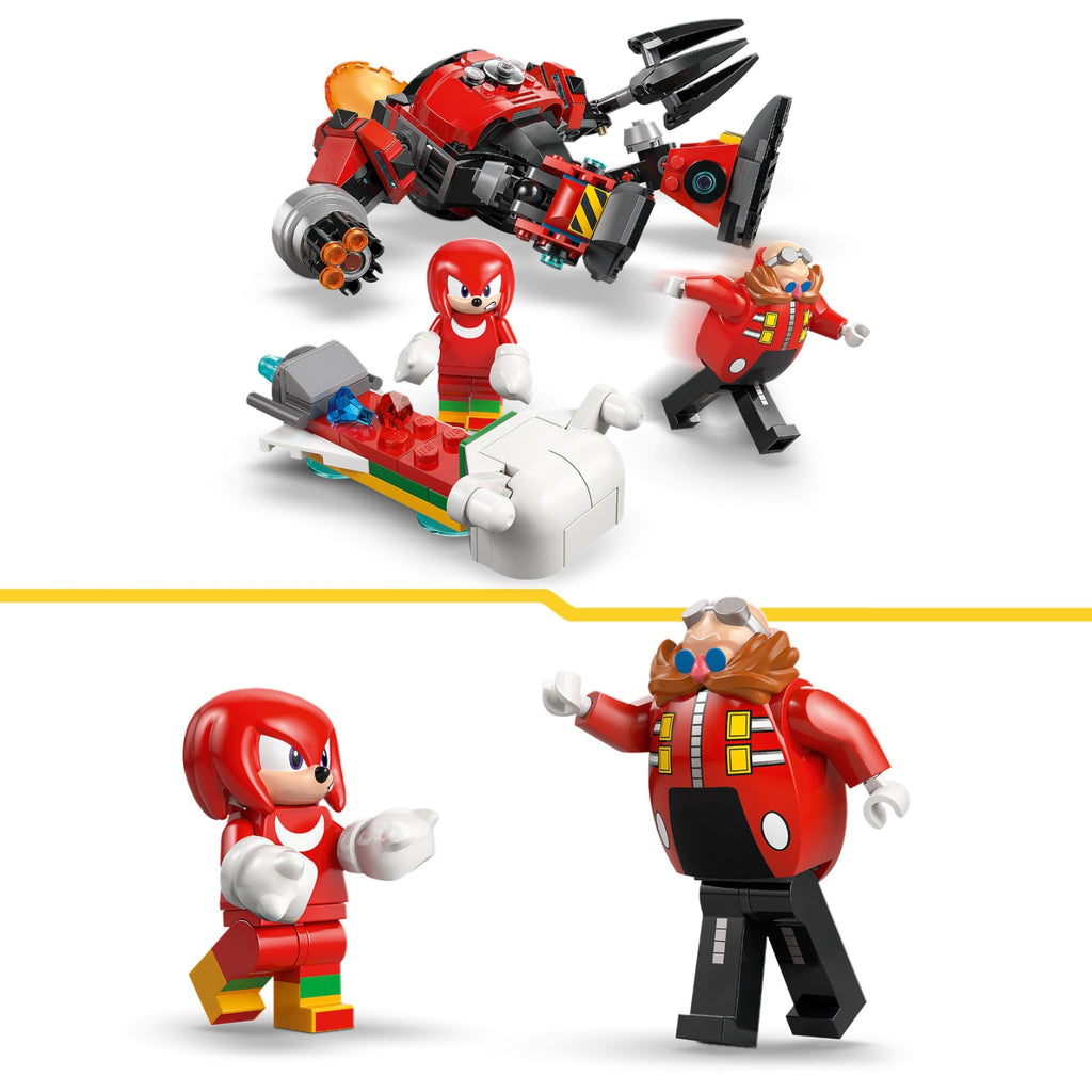 LEGO Sonic Knuckles contre l’Egg Crusher de Dr. Eggman 77005