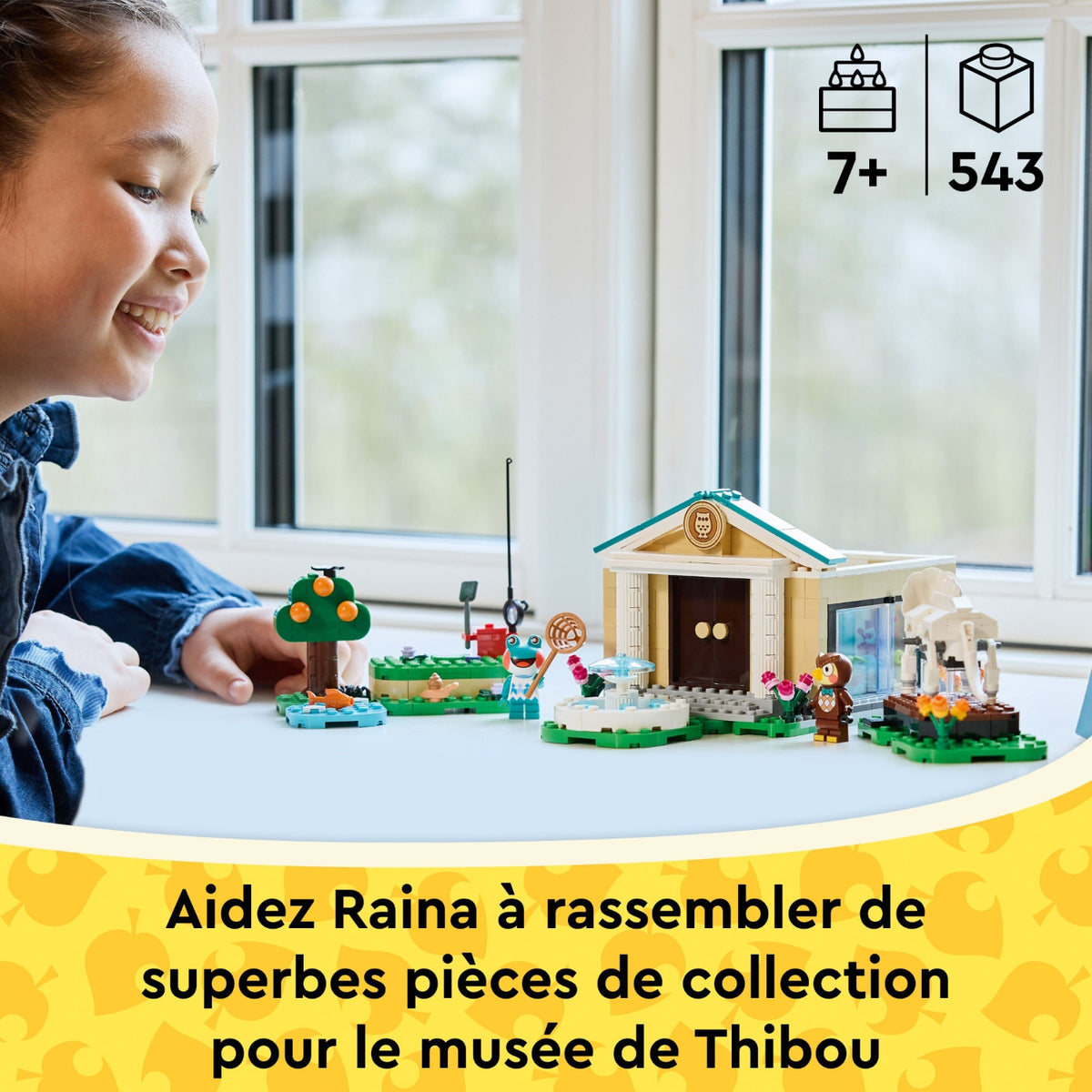 LEGO Animal Crossing Les Collections du Musée de Thibou 77056