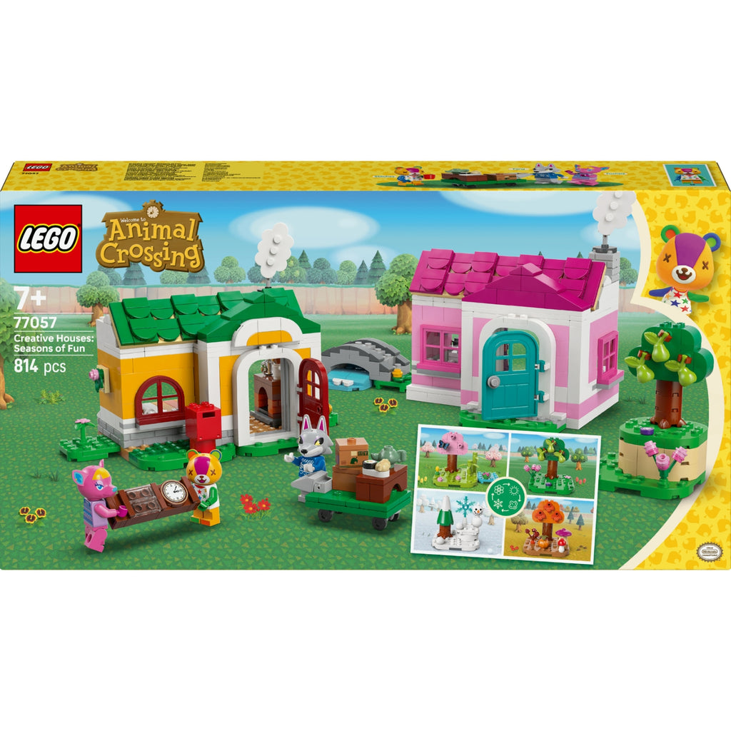 LEGO Animal Crossing Les Maisons Créatives : au Gré des Saisons 77057