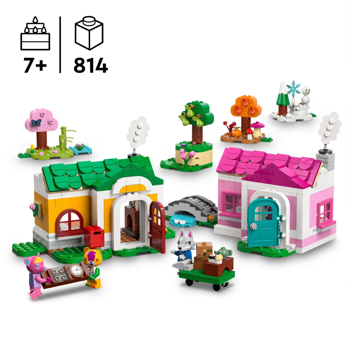LEGO Animal Crossing Les Maisons Créatives : au Gré des Saisons 77057