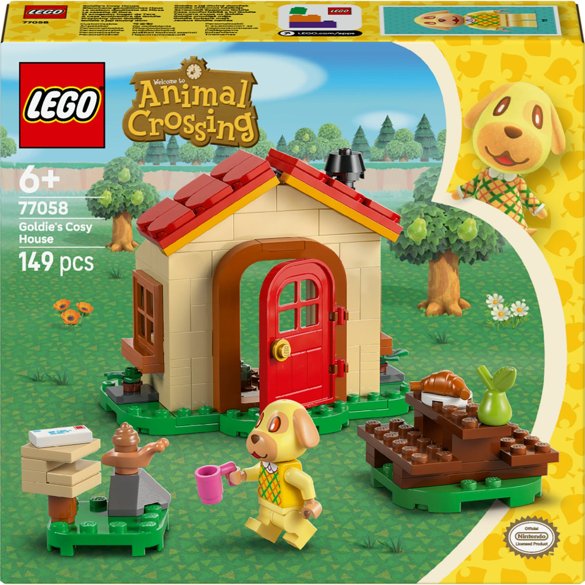LEGO Animal Crossing La Maison Douillette de Mirza 77058