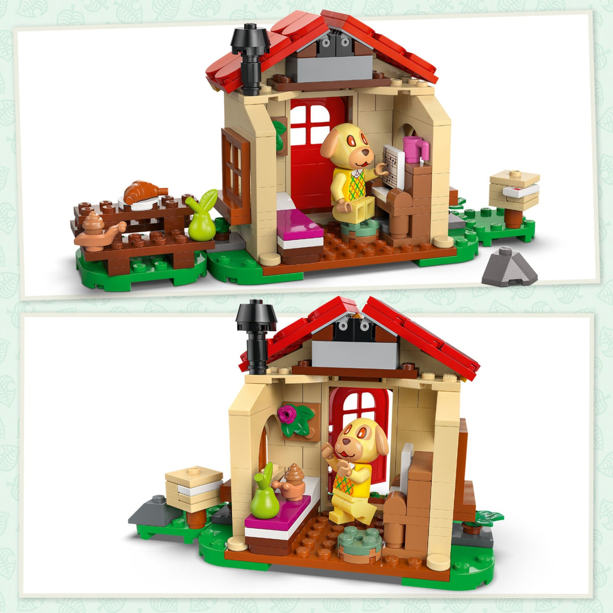 LEGO Animal Crossing La Maison Douillette de Mirza 77058