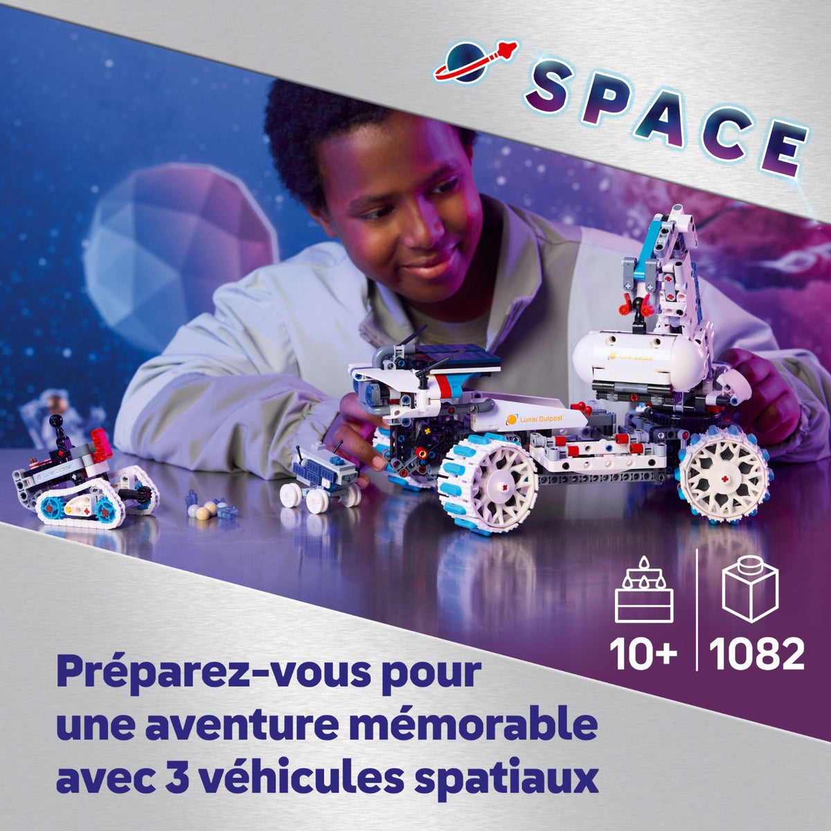 LEGO Technic Véhicule Lunaire Lunar Outpost 42211