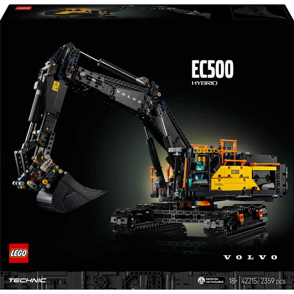 LEGO Technic Pelleteuse Volvo EC500 Hybride 42215