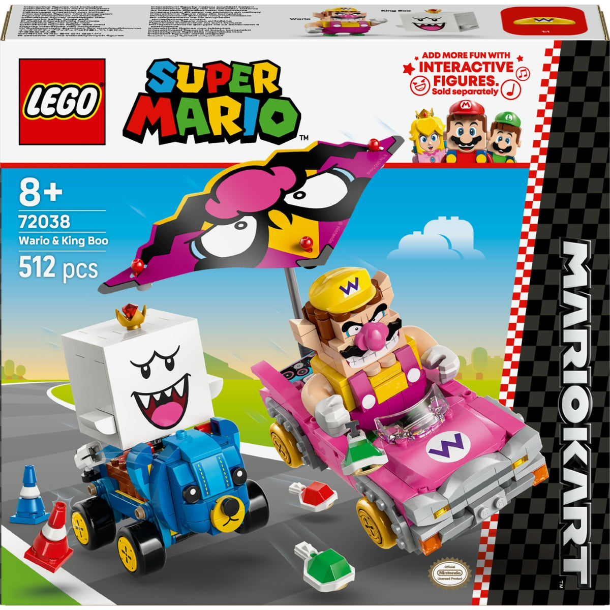 LEGO Super Mario Wario et Roi Boo 72038