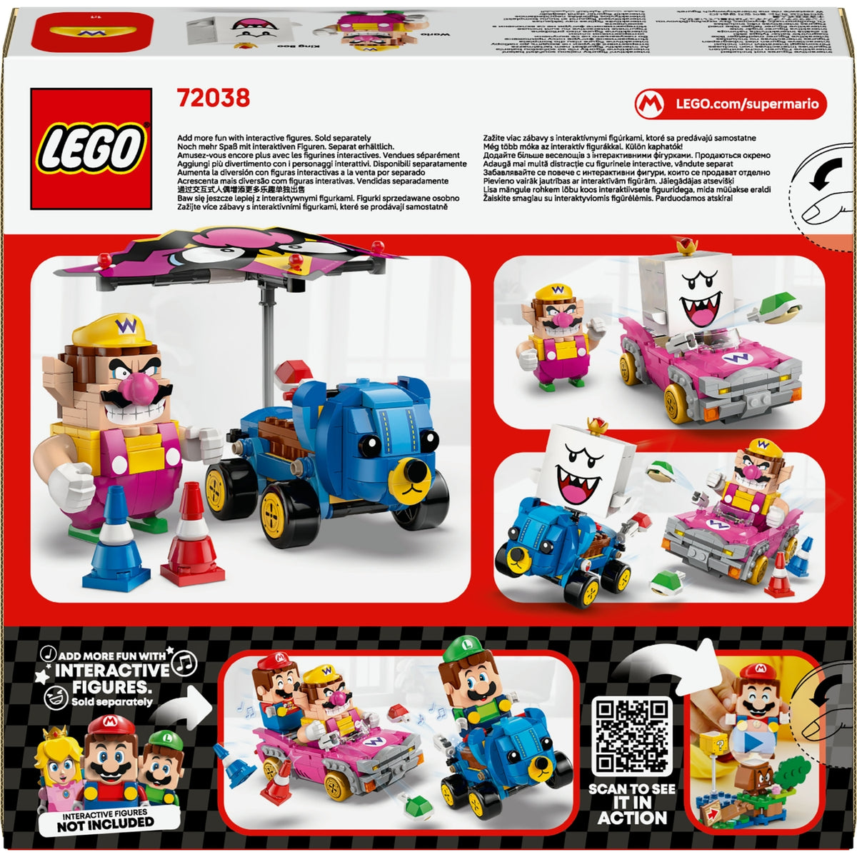 LEGO Super Mario Wario et Roi Boo 72038