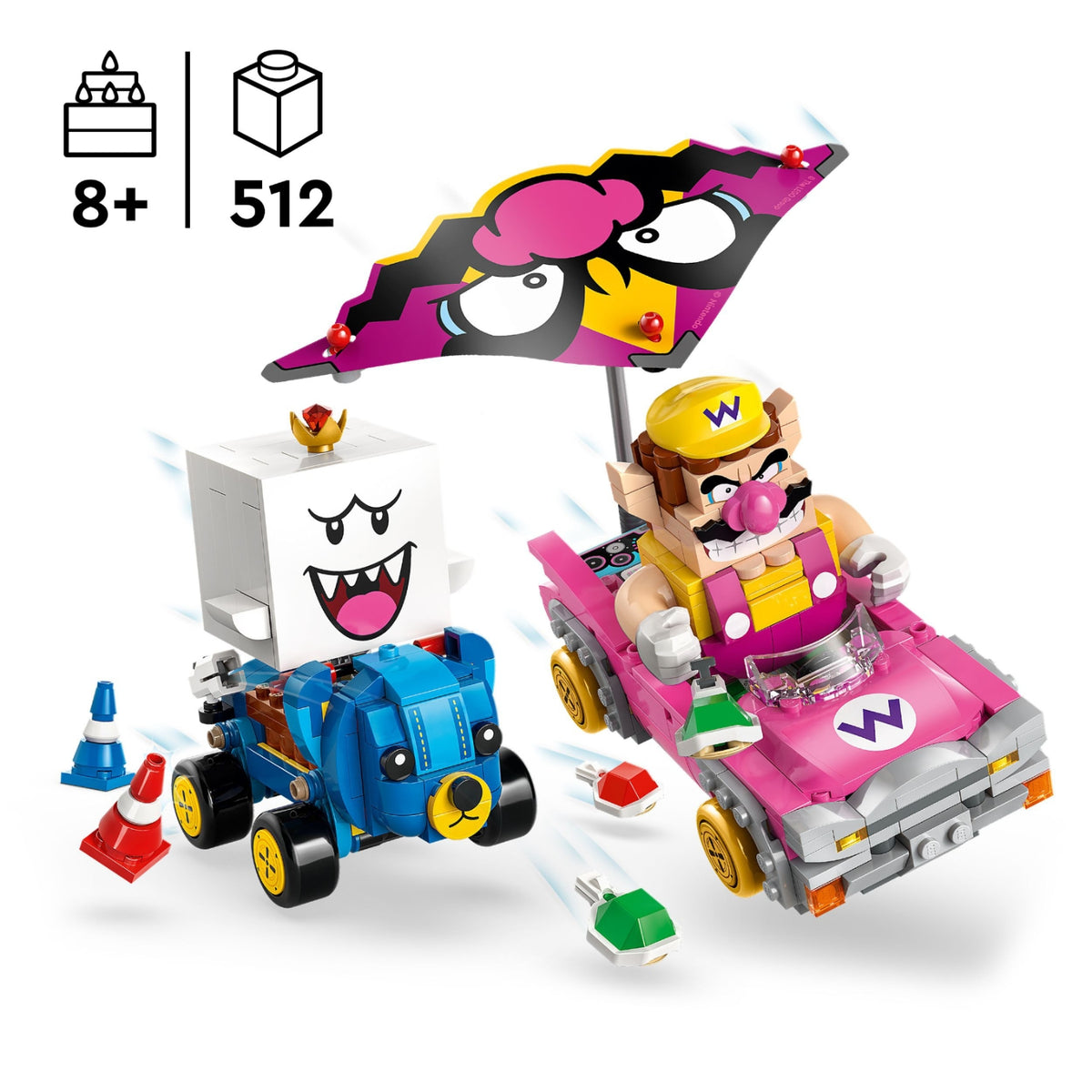 LEGO Super Mario Wario et Roi Boo 72038