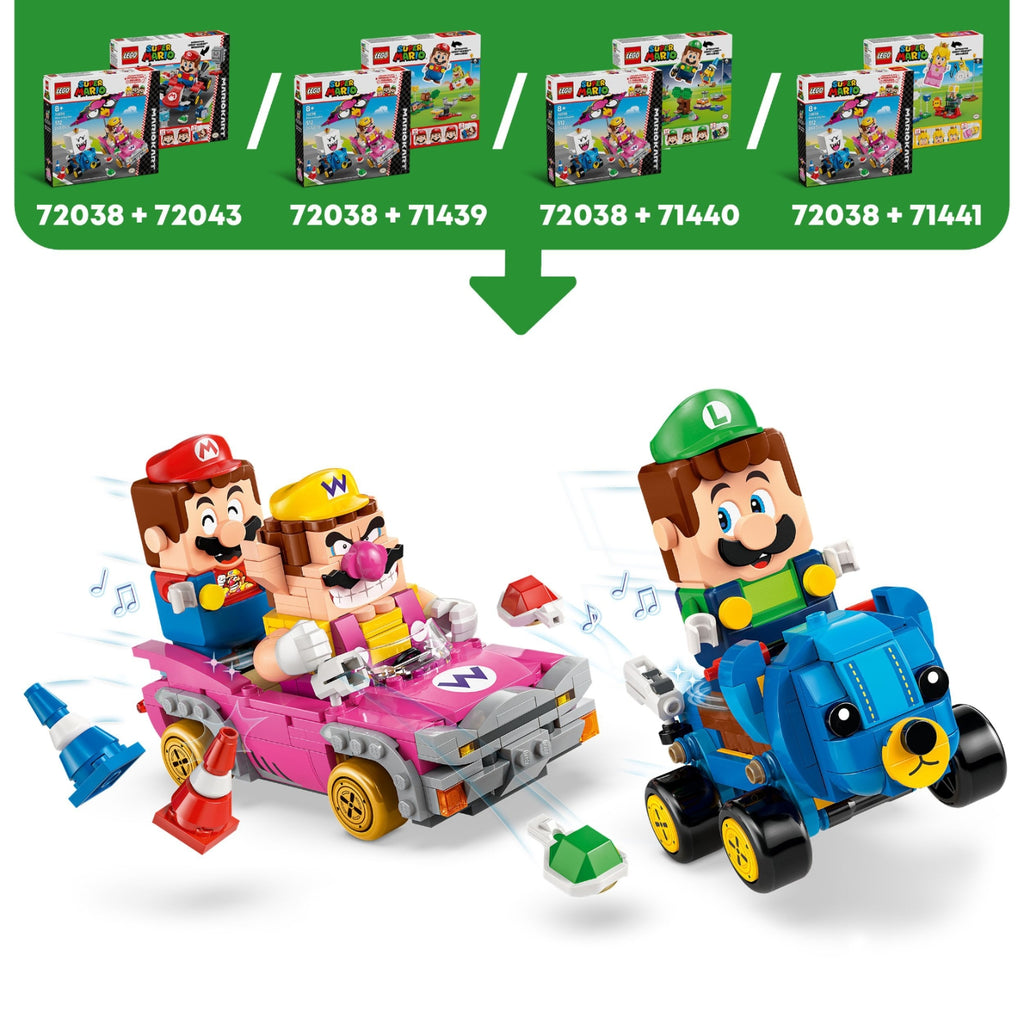 LEGO Super Mario Wario et Roi Boo 72038