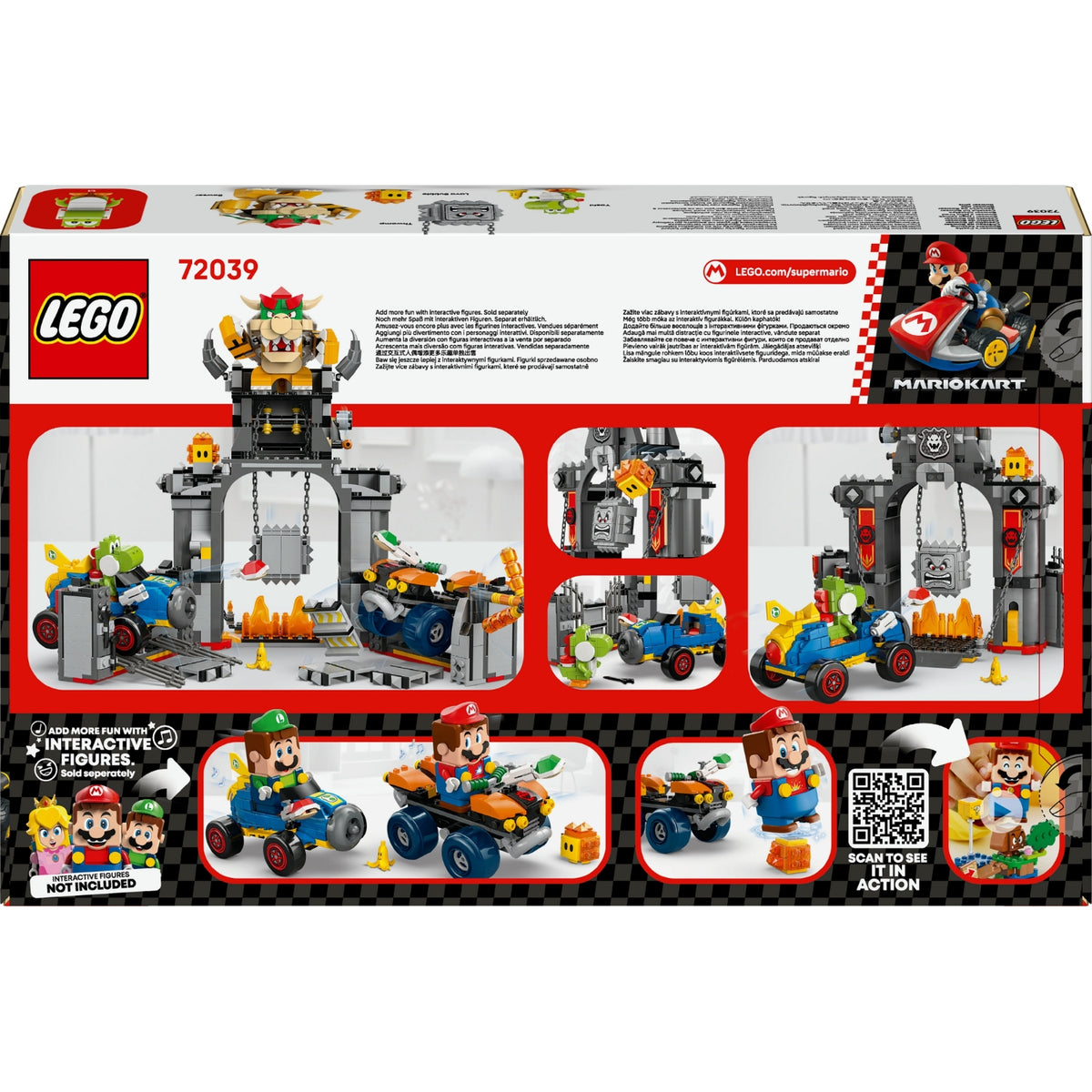 LEGO Super Mario Mario Kart Château de Bowser 72039