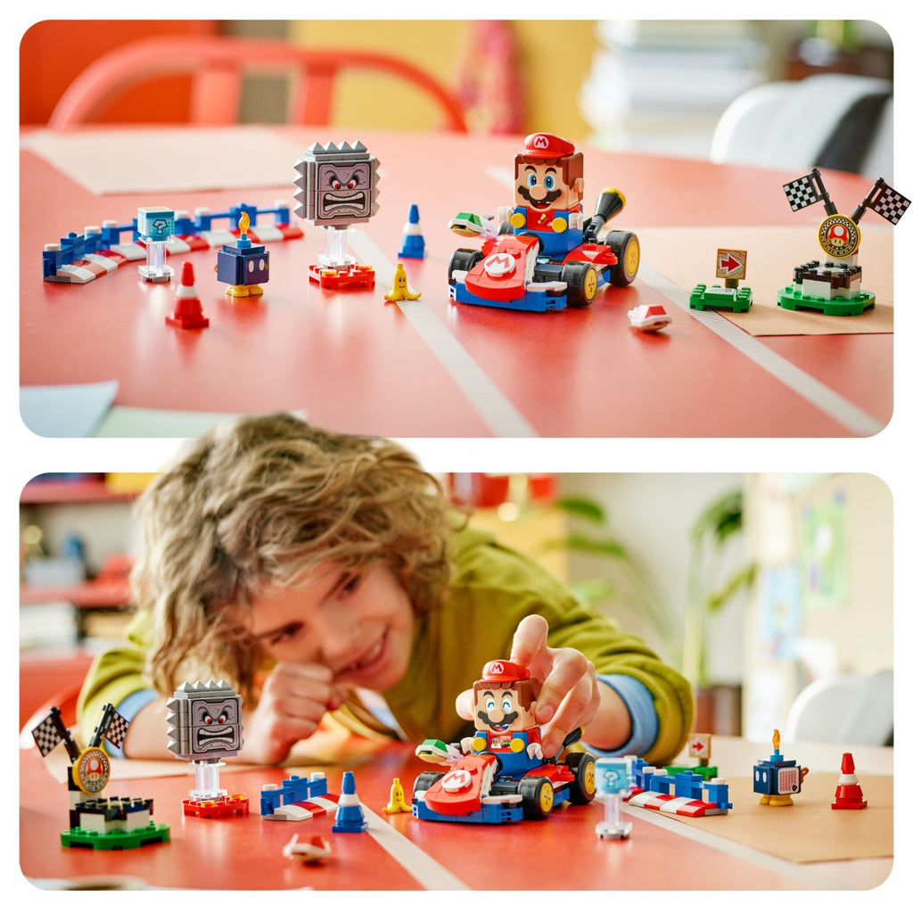 LEGO Super Mario Mario Interactif et Kart Standard 72043