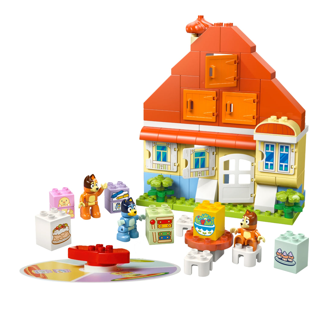 LEGO Duplo La Maison de Famille de Bluey et le Jeu de Mémoire 10459