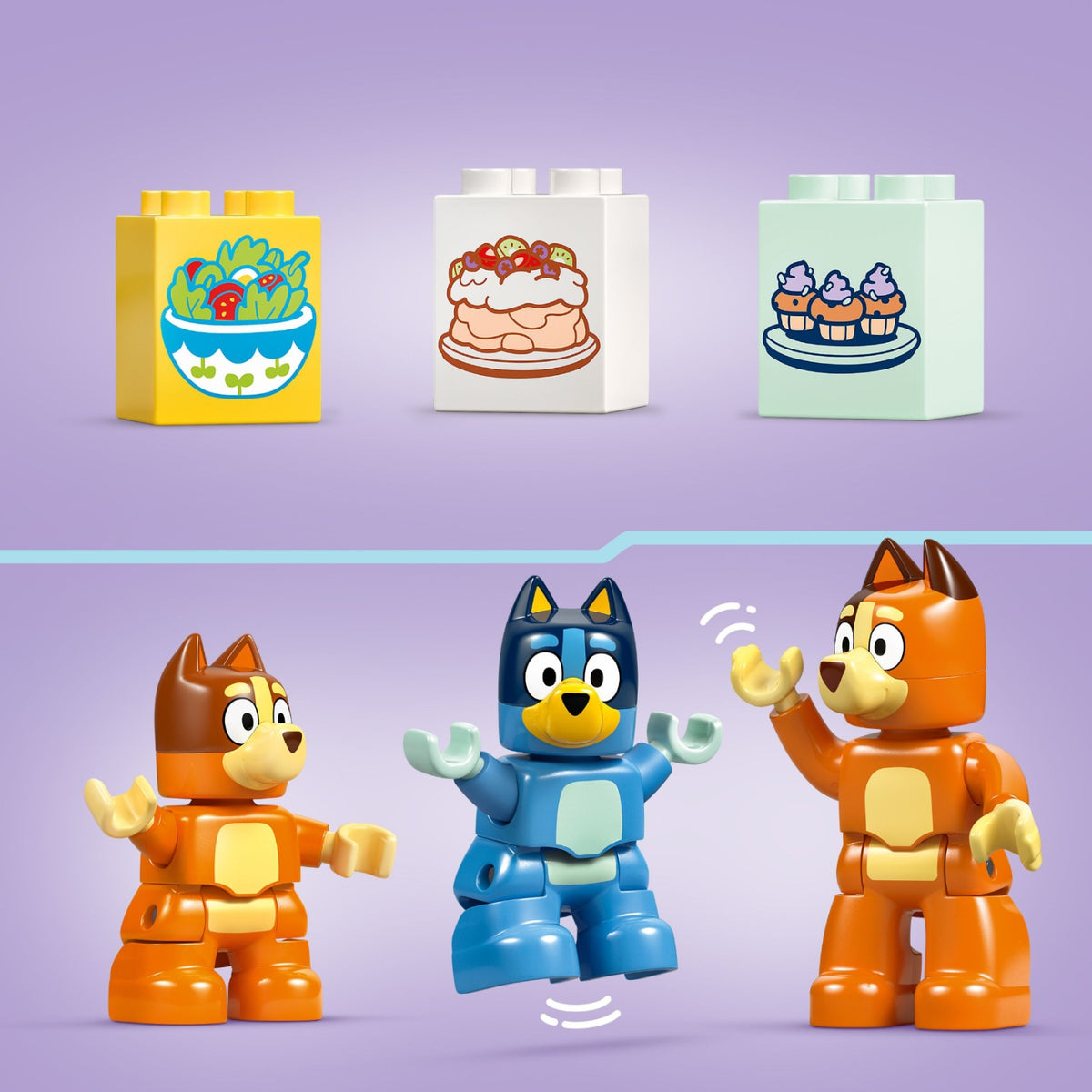LEGO Duplo La Maison de Famille de Bluey et le Jeu de Mémoire 10459
