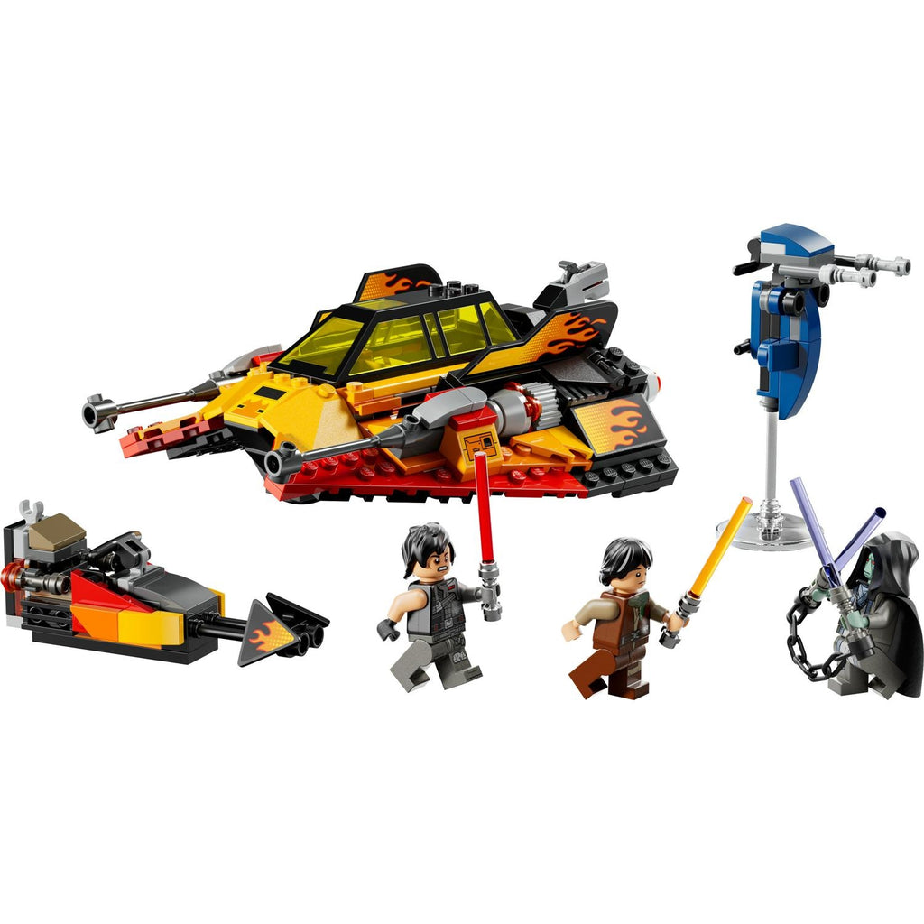 LEGO Star Wars Le Snowspeeder en Flammes 75414