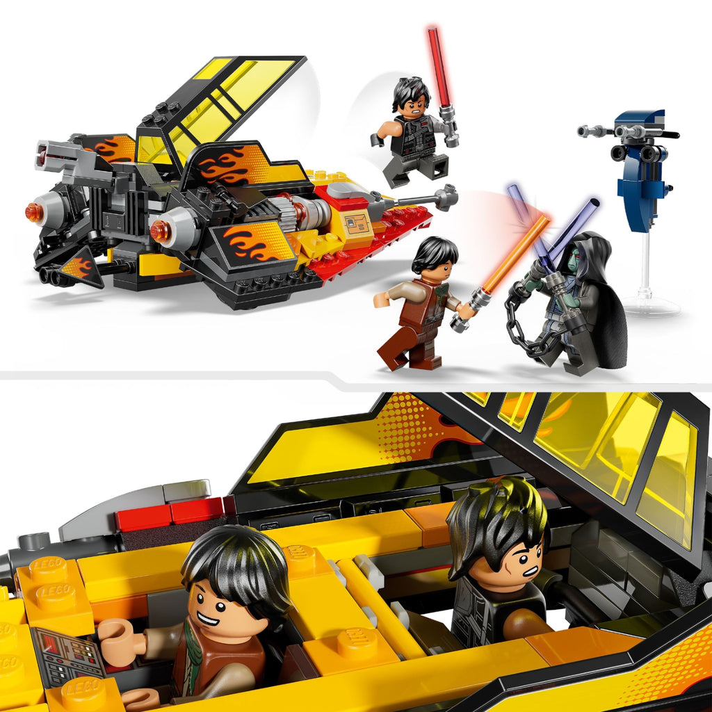 LEGO Star Wars Le Snowspeeder en Flammes 75414